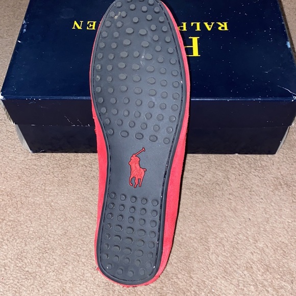 Suede Ralph Lauren Loafers Size 10 - Picture 4 of 4